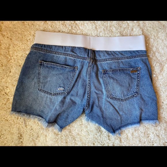 Ripe Maternity Maternity Jean Shorts - Picture 2 of 4